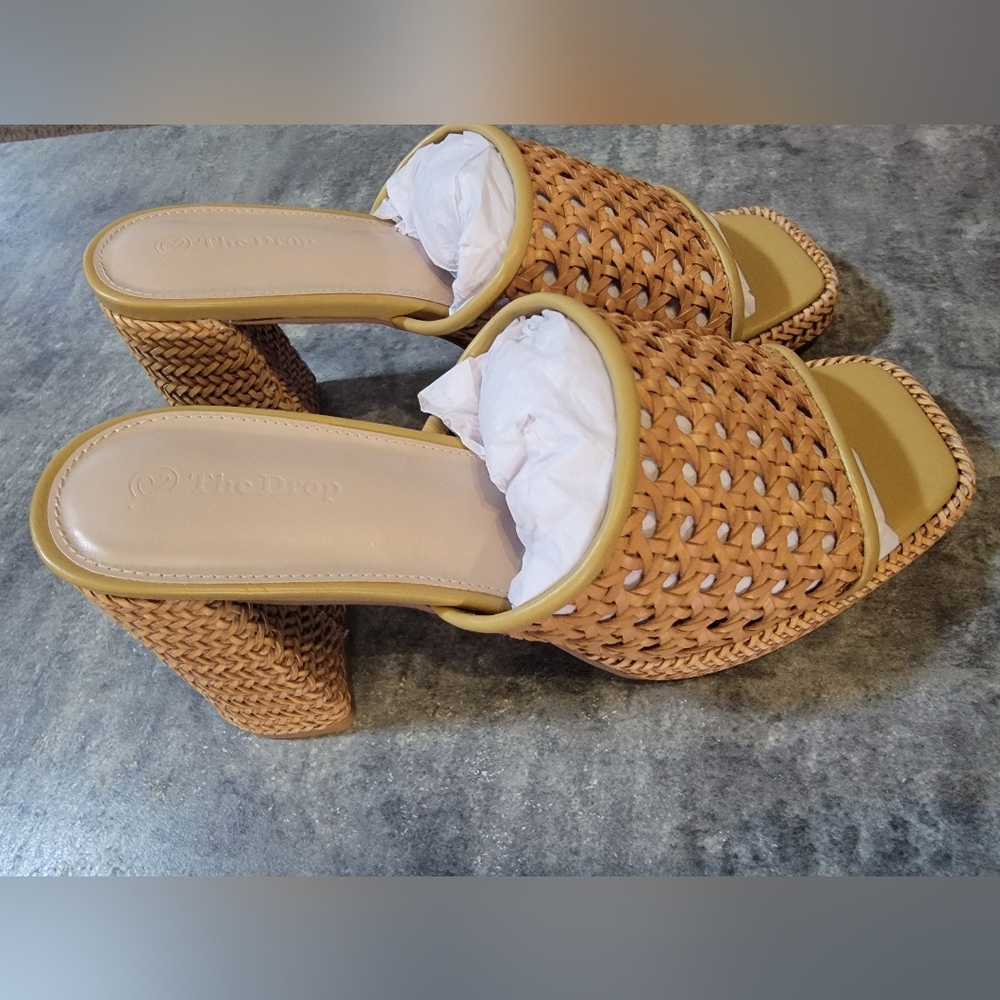 The Drop Women's Fia Woven Platform Sandal